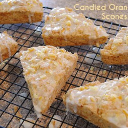 Candied Orange Peel Scones | So, How's It Taste?