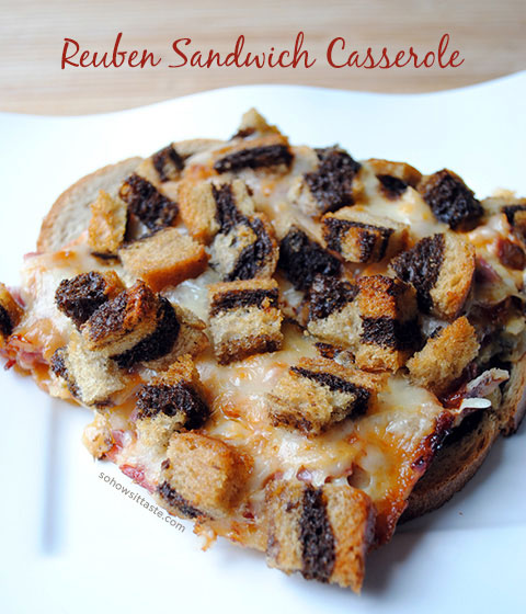 Reuben Sandwich Casserole | So, How’s It Taste?