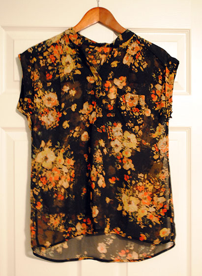 Sweet Rain Isaac Floral Print Short-Sleeve Blouse | So, How's It Look?