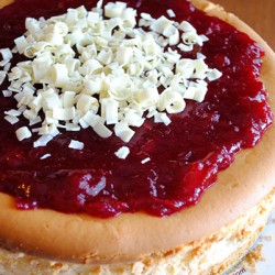 White Chocolate Cranberry Cheesecake | So, How's It Taste?