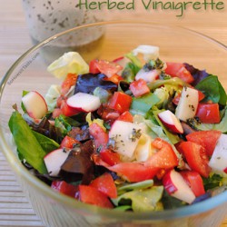Garden Salad with Herbed Vinaigrette