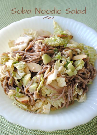 Soba Noodle Salad