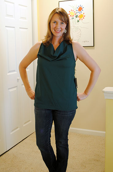 41Hawthorn Amani Cowl Neck Sleeveless Blouse