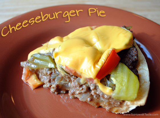 Cheeseburger Pie