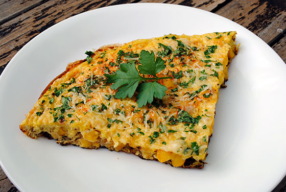 Corn Frittata