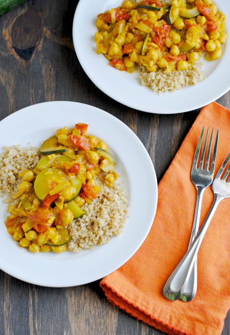 Chickpea & Vegetable Tagine