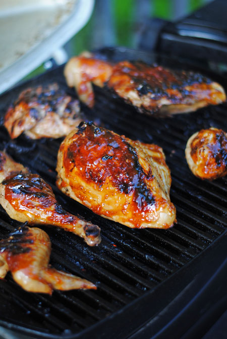 Beer-Brined Barbecue Chicken