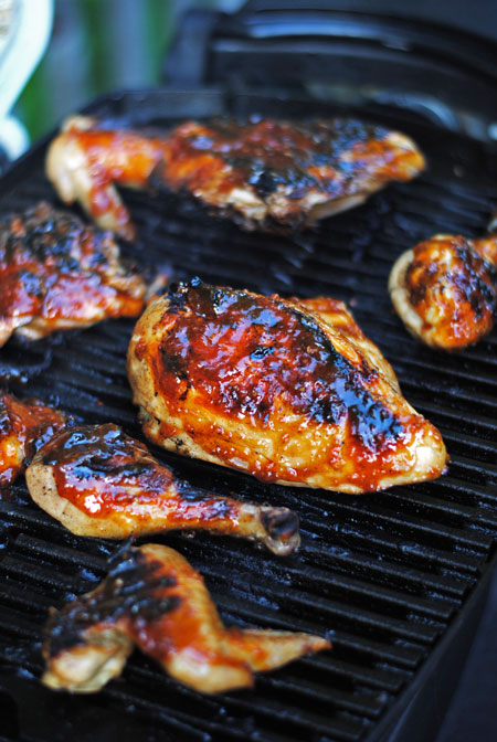 Beer-Brined Barbecue Chicken