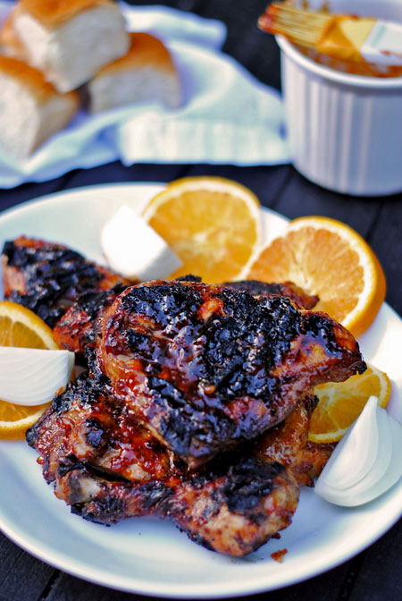 Beer-Brined Barbecue Chicken