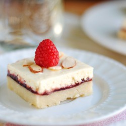 Lemon Linzer Bars