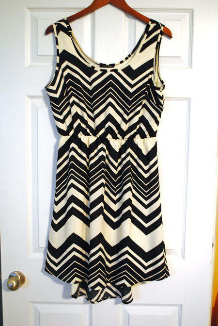 Papermoon Mada Chevron Sleeveless Dress