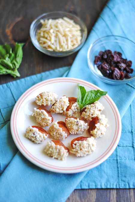 Cream Cheese Stuffed Apricots