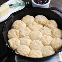 Skillet Buttermilk Biscuits