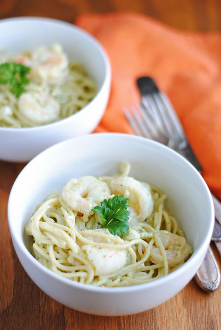 Monterey Shrimp Pasta