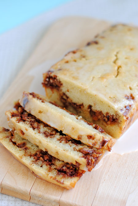 Cinnamon Roll Quick Bread