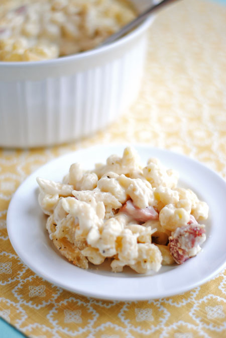 Italian Mac & Cheese with Smoked Sausage