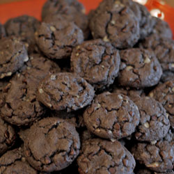 Mocha Toffee Chocolate Cookies