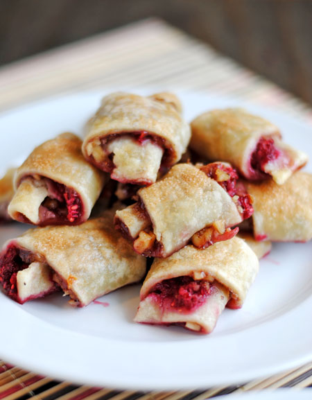 Raspberry Rugelach