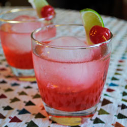 Cherry Limeade Cocktail