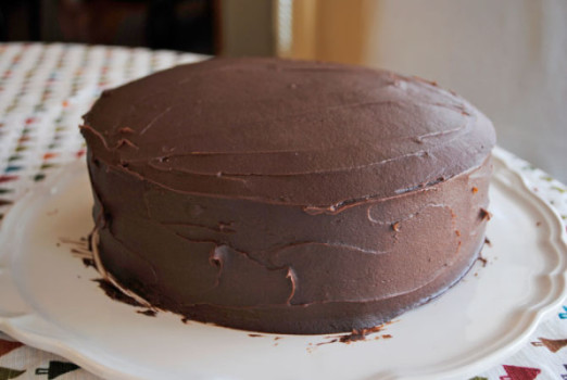 Deep Dark Mocha Cake