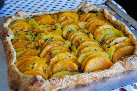 Rustic Squash Tart