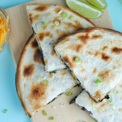 Crispy Vegetable Quesadilla