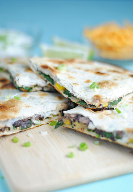 Crispy Vegetable Quesadilla