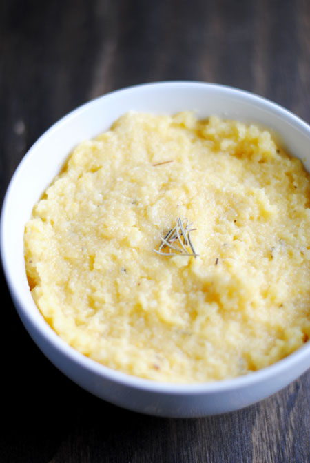 Rosemary Parmesan Polenta