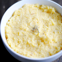 Rosemary Parmesan Polenta