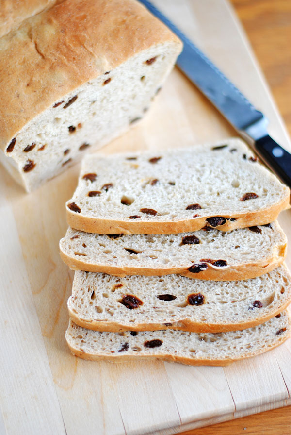 Gluten Free Cinnamon Raisin Bread {Bread Machine Option} - Zest for Baking