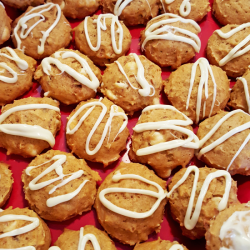 Pumpkin Pecan Spice Cookies