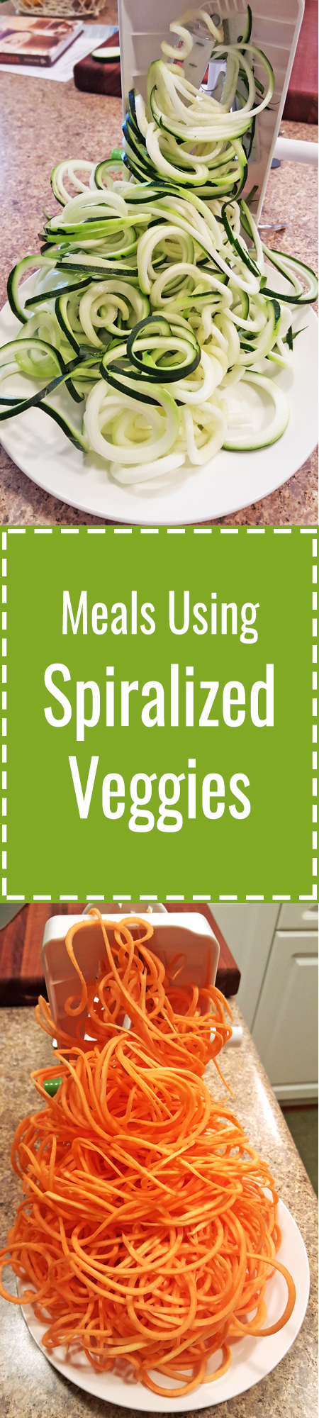 Meals Using Spiralized Veggies