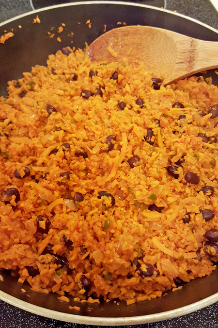 Sweet Potato Rice and Beans