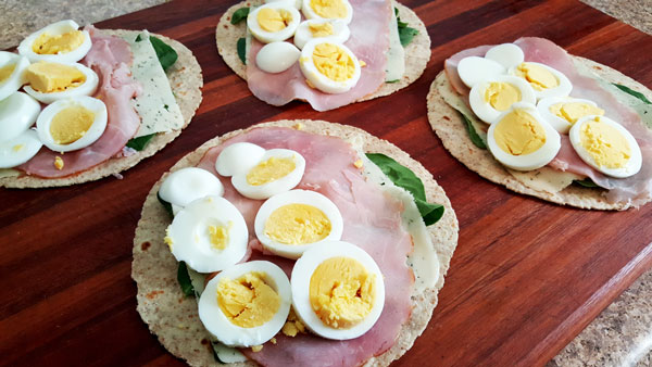 Grab and Go Breakfast Wraps