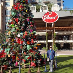 Christmas Tree at Pearl Brewery