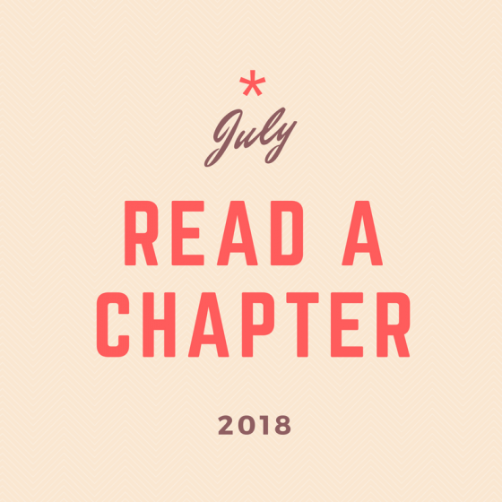 July 2018 30-Day Challenge: Read a Chapter