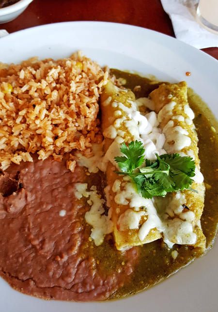 Rosario's Enchiladas Verdes de Pollo y Elote