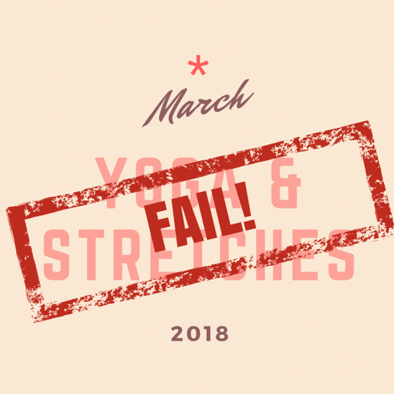 March Challenge Fail