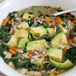 White Bean & Spinach Soup