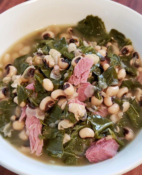 Black-Eyed Peas & Greens