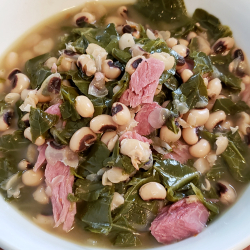 Black-Eyed Peas & Greens